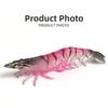 9.5cm 4.5g Soft Fishing Lure Hookless Prawn Fishing Bait Shrimp Fishing Lure  For Trout Fishing