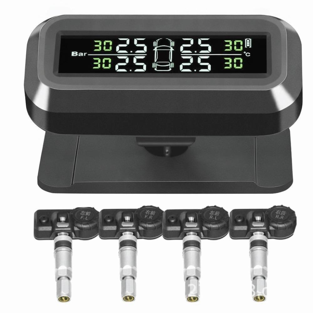 Digital Display Tire Pressure Monitoring System Tire Pressure Monitor Vehicle Monitoring