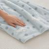 Polka Dots Nap Blanket, Double-Sided Flannel Blanket, Lightweight And Breathable Air Conditioner Blanket for Office Dorm Home, Soft Cozy Throw Blanket