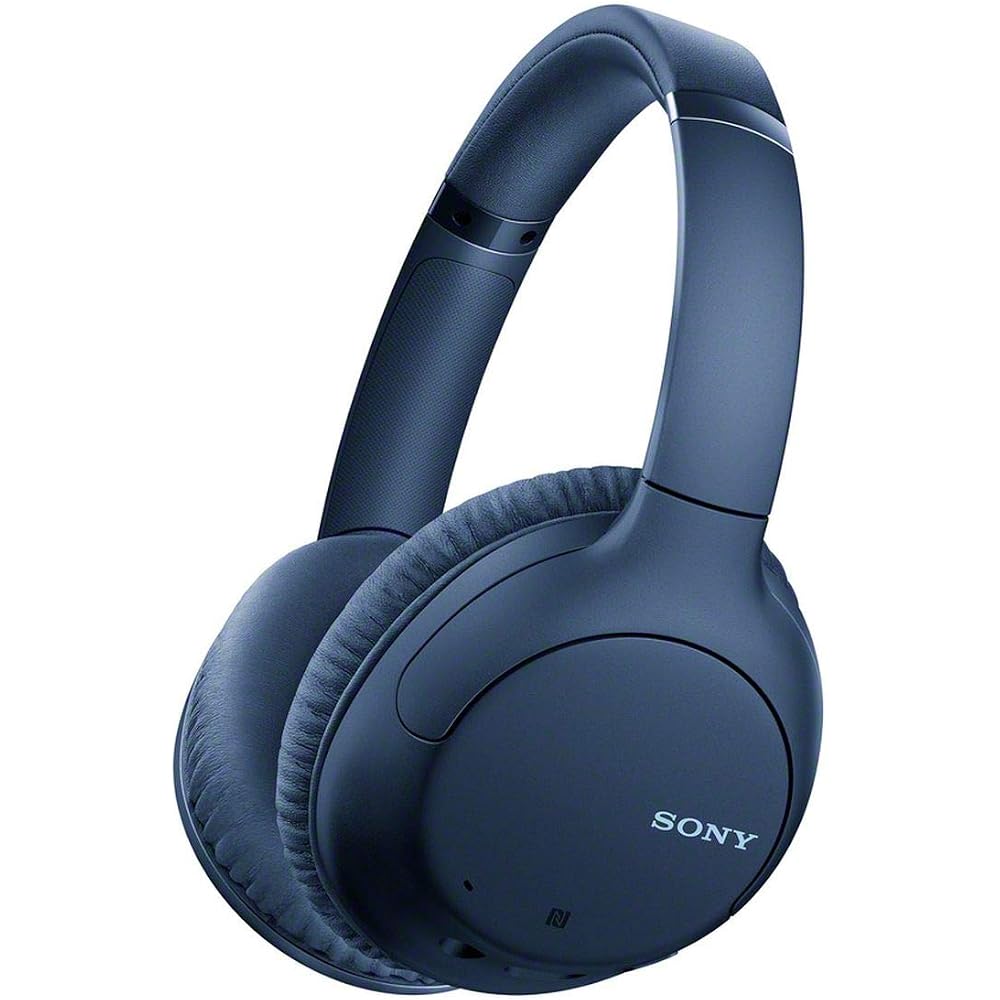 Sony Wireless Noise Cancelling Headphones WH-CH710N: Bluetooth Compatible, Up To 35 Hours of Continuous Playback, with Microphone, 2020 Model, Blue WH
