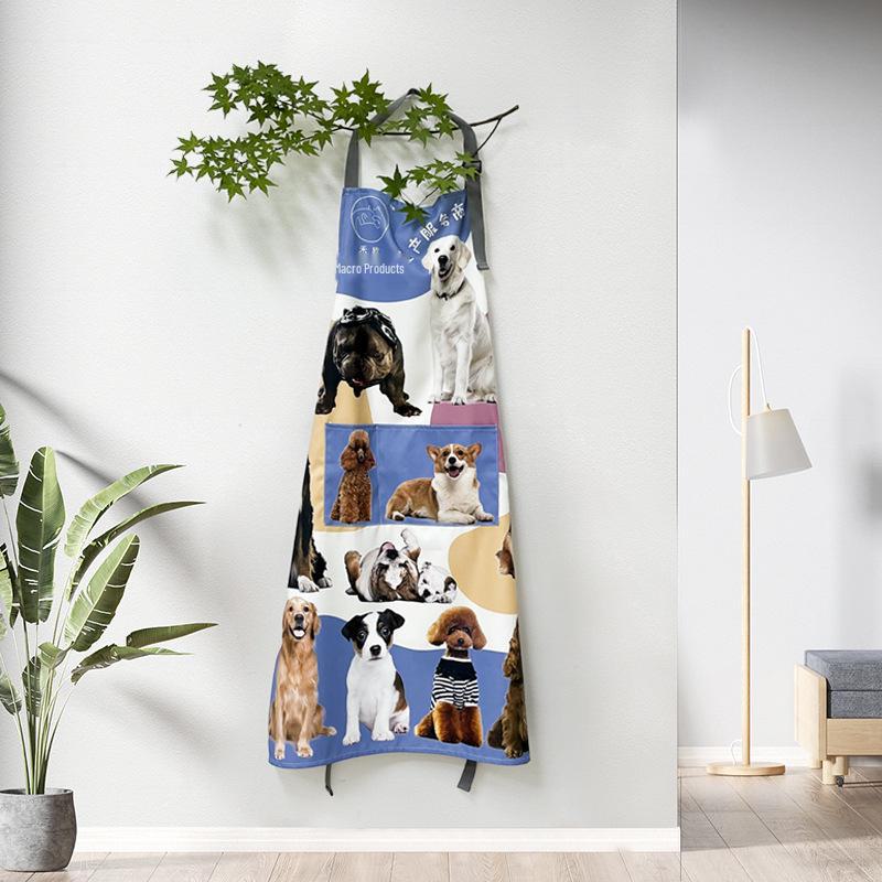 

Водонепроницаемый фартук без рукавов для ухода за домашними животными — маслостойкий, антистатичный, не прилипает к шерсти, легко чистится.