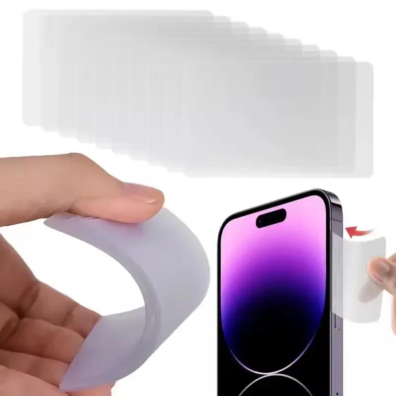 1-100Pcs Phone Screen Pry Tools Kit Matte Clear Mobile Phone LCD Screen Opening Cards Repair Disassembly Cellphone Prying Tool