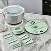 Multifunctional Vegetable Cutter & Salad Spinner with Large Capacity