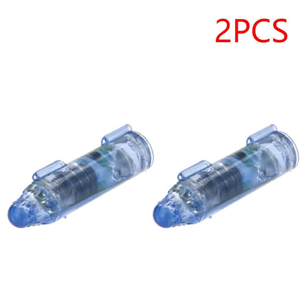 1-5 STÜCKE LED Anlockendes Fischlicht Längliche Form Angelköderlicht Unterwasserangeln Tintenfischangeln Köder Leuchtende Köder Werkzeuge