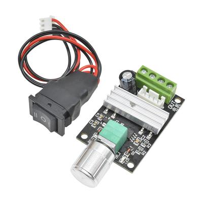 DC 6V 12V 24V 28V 3A 80W DC-Motordrehzahlregler PWM-Geschwindigkeit einstellbarer Umkehrschalter 1203BB DC-Motortreiber Umkehr