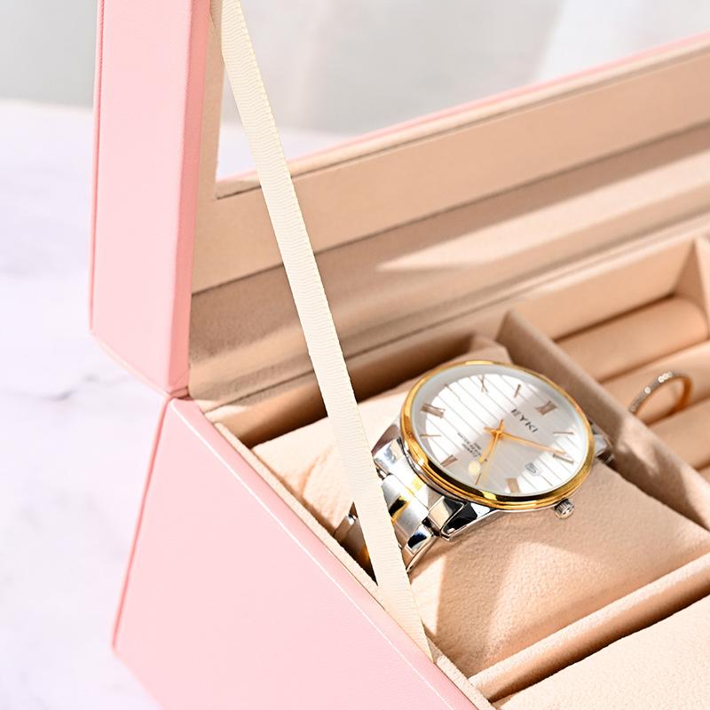 2024 New High-end Jewelry Jewelry Box Storage Box Ring Earrings Ear Studs Bracelet Necklace Jewelry Storage Gift Box Display Box