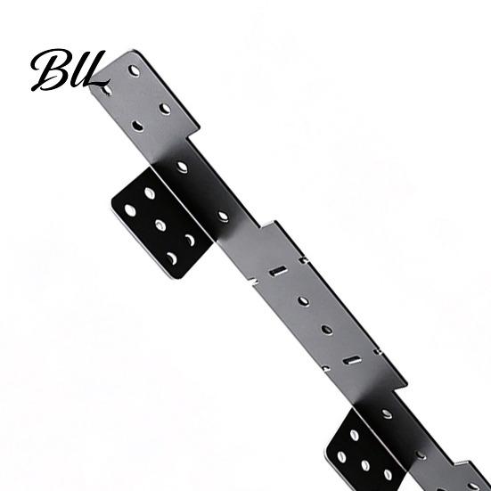 2x10 Treppenwange Hänger 10 Stück Winkel Schwerlast 18 Gauge Verstellbare Terrassenstütze Metallverbinder für 2x12