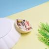 100PCS Cartoon Mini Plate Basket Doll House Miniature Playhouse Kitchen Scene Decoration Mini Basket Doll Accessories Toys