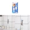 Adhesive Plastic Hooks Wall Mounted No Drill Installation Modern Home Decor
