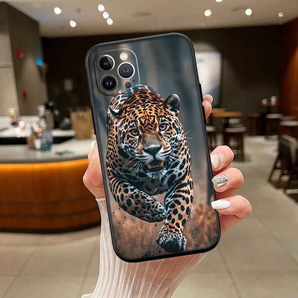 RA16 Leopard Phone Case for Samsung Galaxy A11 A12 A13 A15 A52S A53 A55 A56 A70 A71 A72 A73 F06 F16 F56 S10 Plus S10e