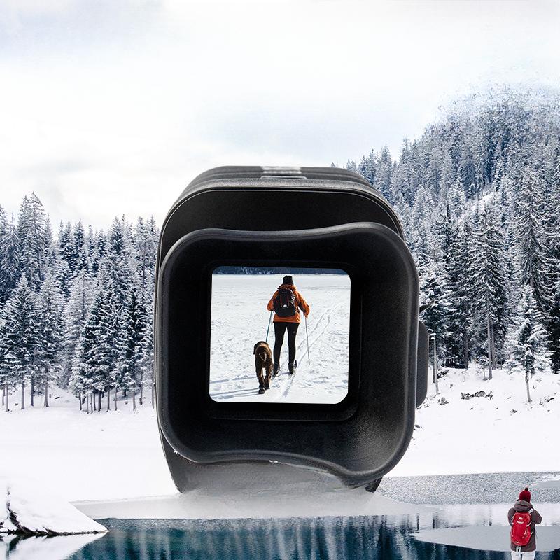 Das digitale Infrarot-Nachtsichtgerät kann Tag und Nacht verwendet werden und kann Fotos und Videos einzeln aufnehmen.