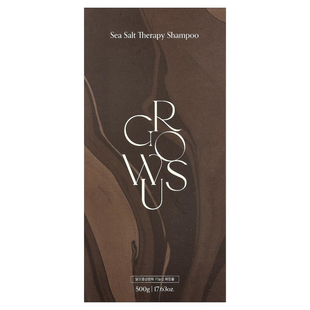 GROWUS Meersalz-Therapie Shampoo, Erfrischende Meeresbrise, 500g (17.63oz)
