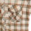 Gap 80s Vintage Check Pattern Long Sleeve Shirt Beige Men's Used