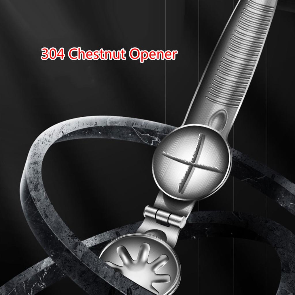 Handy Nut Cutter Durable Sheller Chestnut Clip Opener for Quick and Hassle frees Opening Portable Chestnut Cutter