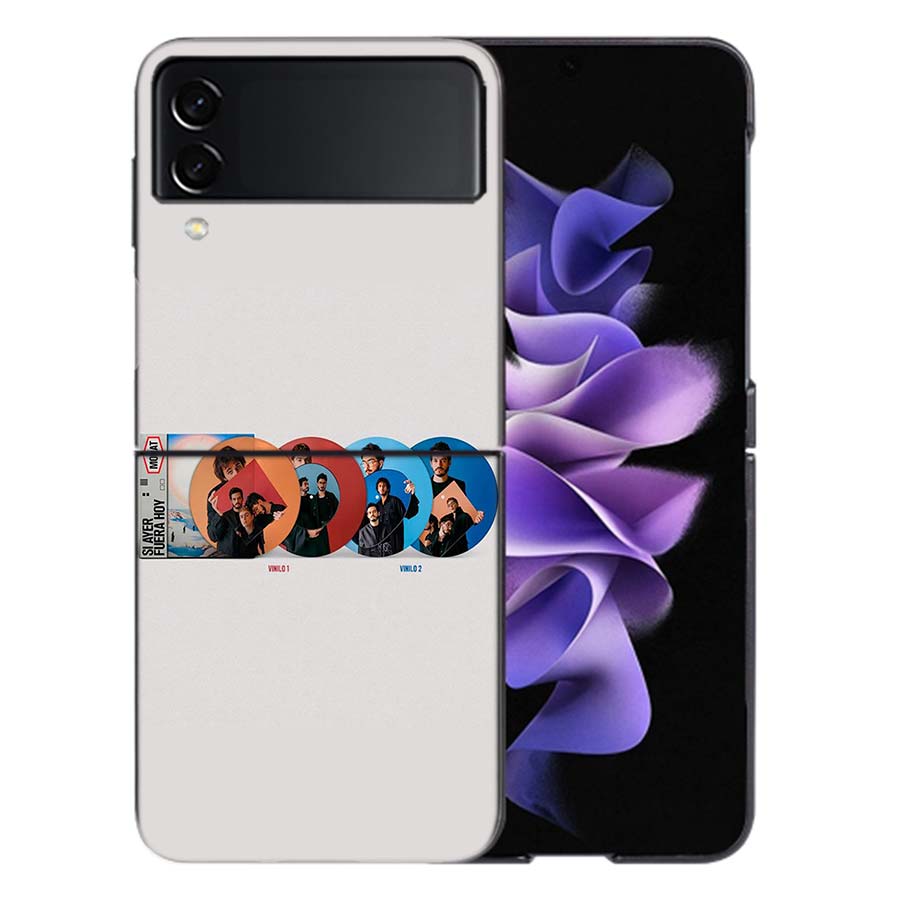 M-Morat Band Phone Case For Samsung Z Flip 6 7 5G Galaxy Z Flip 5 4 3 5G Cases Shockproof Hard Cover TPU