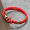 Fashion Man Bracelet Bilayer Thread Nautical Braclet Hiphop Rock Accesorios Hombre Multiple Colors Sizes Available Pulseria
