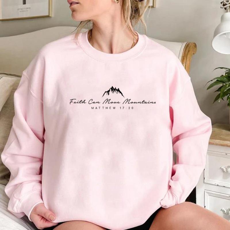 YYFS Women's Fashion Casual Spring Fall Long Sleeve O-Neck Pullovers & Long Sleeves