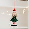 1 Pc Christmas Angel Elf Doll Christmas Tree Ornament Plush Elf for Boys and Girls, for Holiday Parties