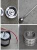 Stainless Steel Turkish Kebab Machine Parts: Motor, Meat Fork, Tray, Bearing, Skewer, Needle, 220V