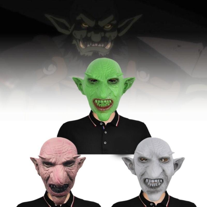 Terrifying Goblin Mask Full Face Costume Headpiece Perfect For Halloween Parties And Events