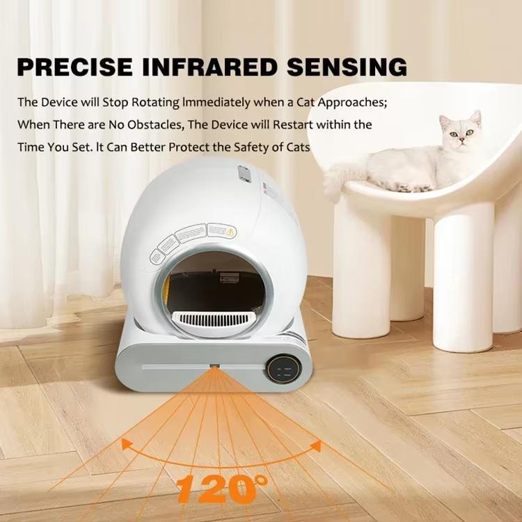 Cat Litter Box The Latest International Version T1 Intelligent Self-cleaning Automatic Cat Litter Bin