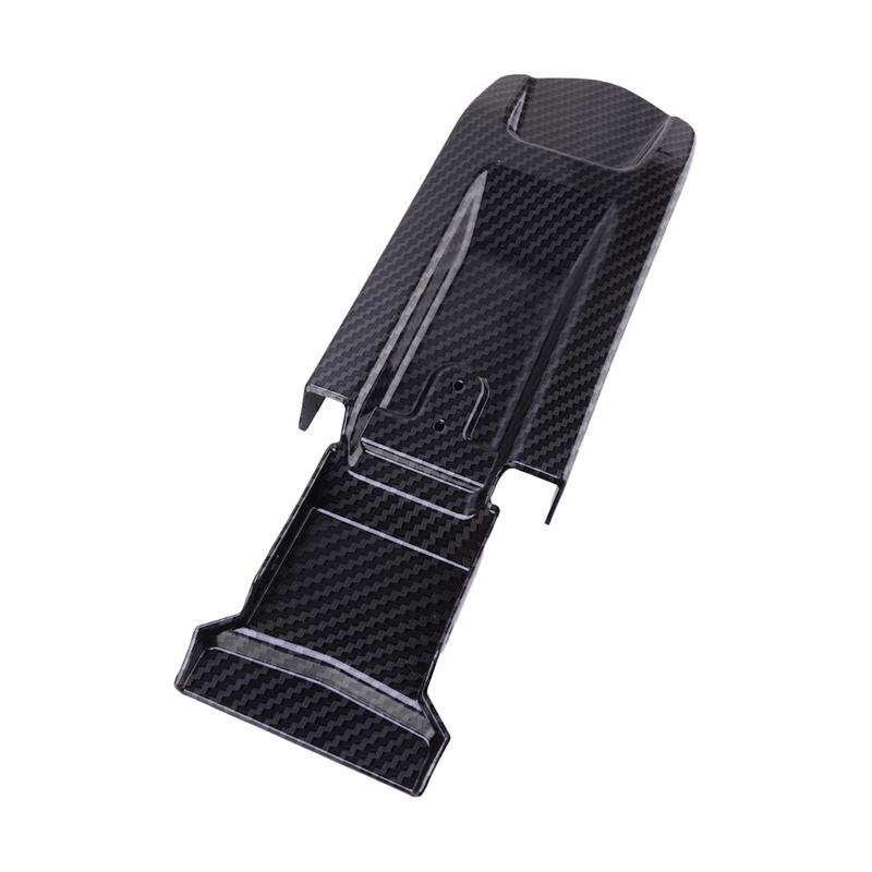31340-YQ2A-0000 Rear Mud Guard Fender Plate Extended Longer Fit for SurRon Light Bee X S Black Carbon Fiber Style