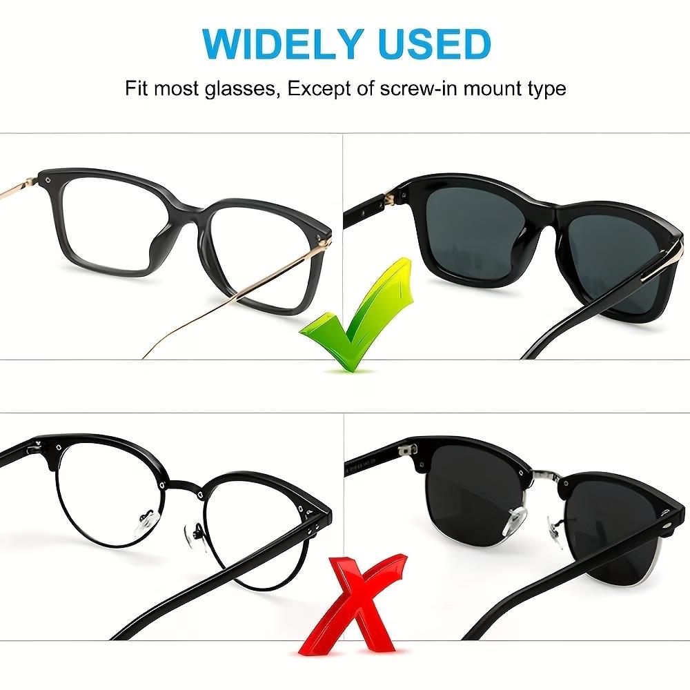 Anti-Rutsch Brillen Nasenpads Silikon Unsichtbare Brillen Luftpolster Nasenpads Transparent Weich Selbstklebend Nasenhalter