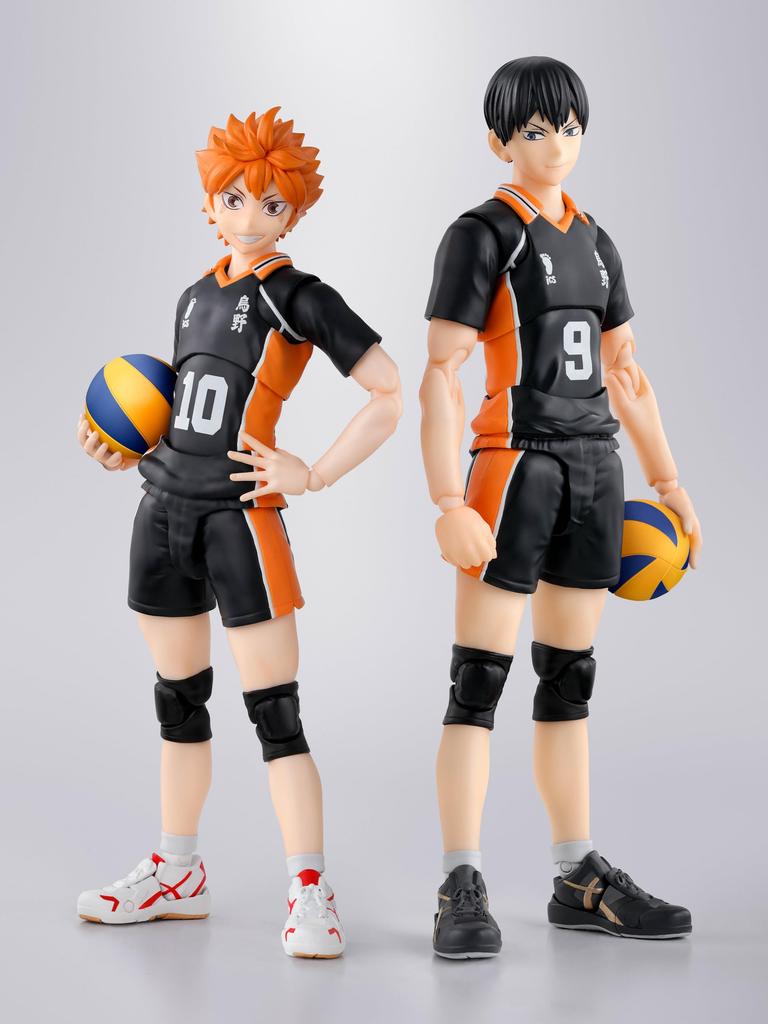 TAMASHII NATIONS Hinata approximately PVC ABS painted action figure S.H.Figuarts Haikyu!! Shoyo, 145mm, &