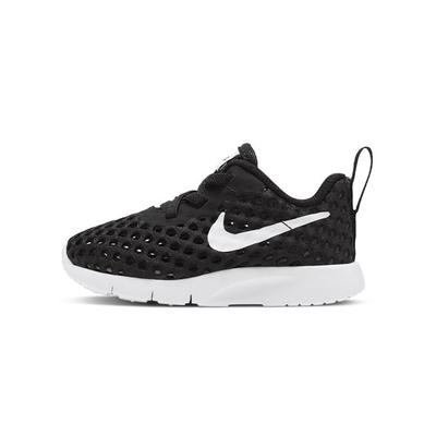Bte Woven Comfortable Non-Slip Shock Absorbing Wear-Resistant Breathable Low-Top Sports Casual Shoes Baby Sneakers Black White CW3180-011