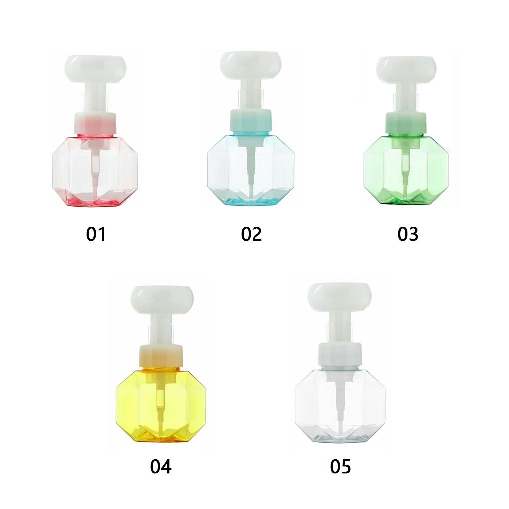 1pc Liquid Soap Dispenser er Shape Foam Foaming Pump Empty Bottle
