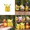 Mini Pokmon Collectible Figures Desktop Car Decoration Ornaments Children For