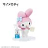 LEC Sanrio Characters x Ganbare Osouji Figure Complete Set of 12 Types Melamine My and others Gekiochi-kun (with Sponge) Kitty, Melody, Cinnamoroll,