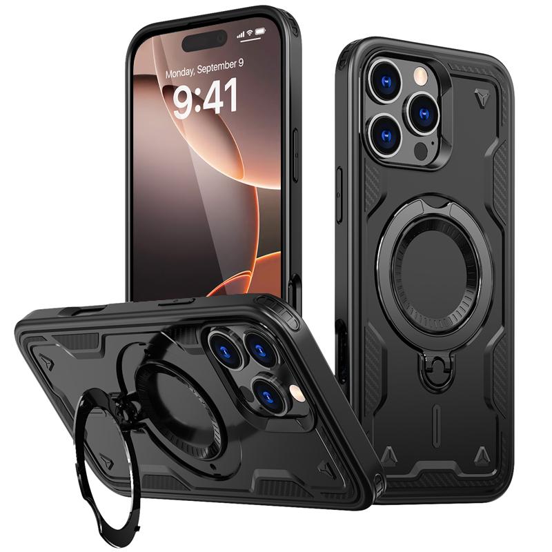 

Чехлы для телефонов с магнитным кольцом-подставкой для iPhone 16 13 12 11 Pro Max 16E Чехол для Magsafe для iPhone 15 14 Pro Max 16 Plus iPhone 15 Pro Max