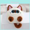 Sweet Feline Plush Keychain Fluffy Cat Doll Bag Accessory For Cat Lovers