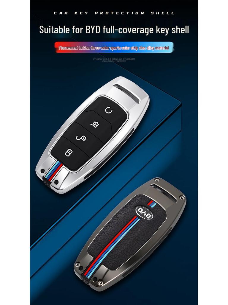 BYD Song Plus Han Qin Pro Car Key Case - Stylish Protection and Decoration