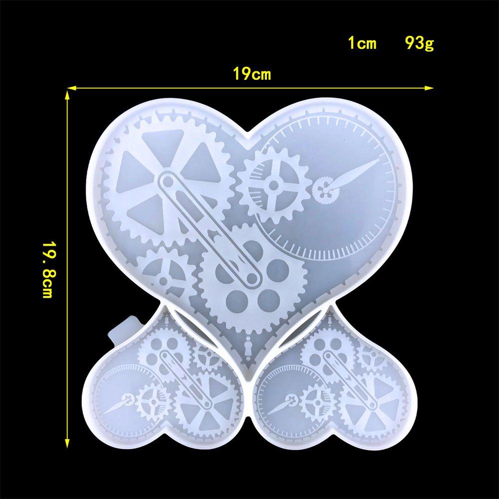 Dekorace Silikonové formy Formy z epoxidové pryskyřice Forma na zavěšení na stěnu Tvar srdce/motýl/klobouk/ozubení