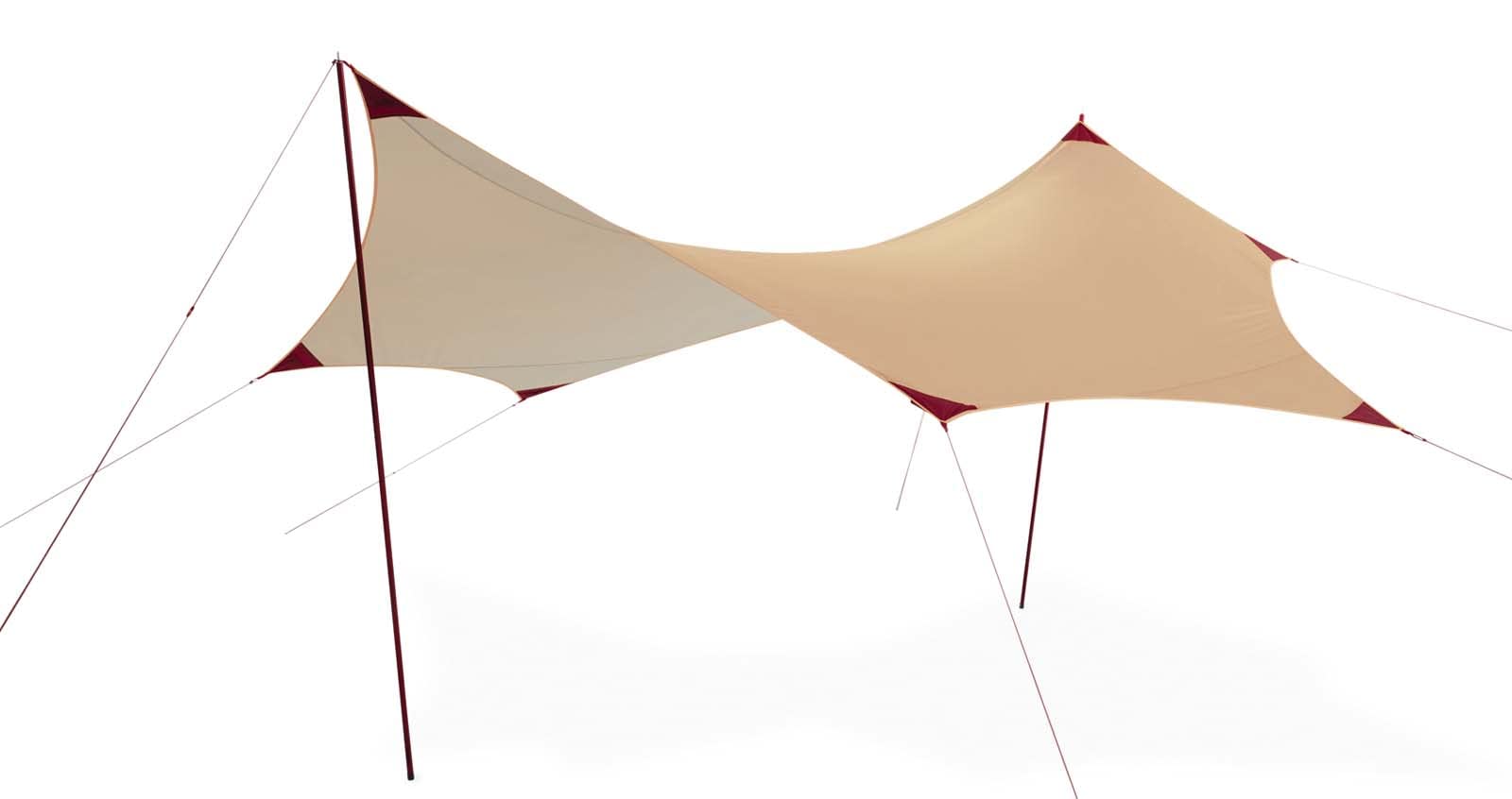 

MSR Outdoor Camping Тент Rendezvous Sunshield 120 Крыло Песочный для Людей Японский 37076 (МСР) 2-4 [Оригинальный продукт]