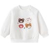 Balabala Baby Winter Cartoon Print Pullover Sweatshirt