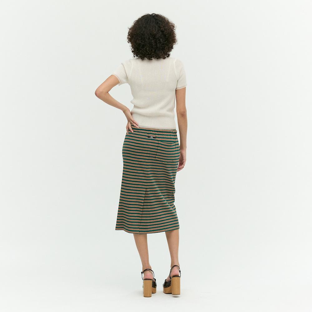 Ibiem Striped Pattern E-Band Skirt Emp5Wsk100