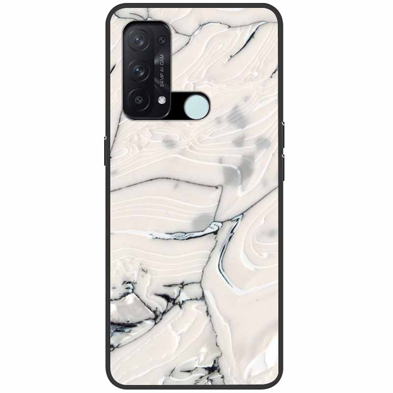 Case for Oppo Reno 5A Cover 3A A54 5G Marble Soft TPU Silicone Phone Covers for Oppo Reno5 A Case Reno3 A Reno5A Bumper Cool
