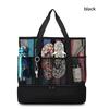 Insulated Beach Bag for Travel, Double Layer Wet Dry Separation, Portable Cooler Lunch Tote, Waterproof Picnic Bag with Large Capacity