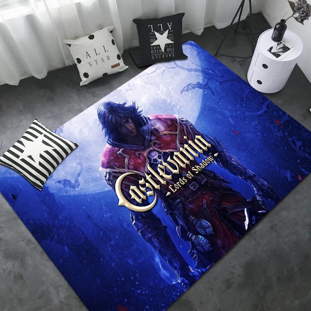 

Castlevania Длинные ковры Скандинавский стиль Спальня Гостиная Придверный коврик Дом Балкон Противоскользящий Коврик для туалета 40x60cm