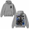 Autumn Winter Casual Doberman Dog Graffiti Print Men hooded sweatshirt Women Boys coat Top Parent Child Kid 's Cotton Hoodie