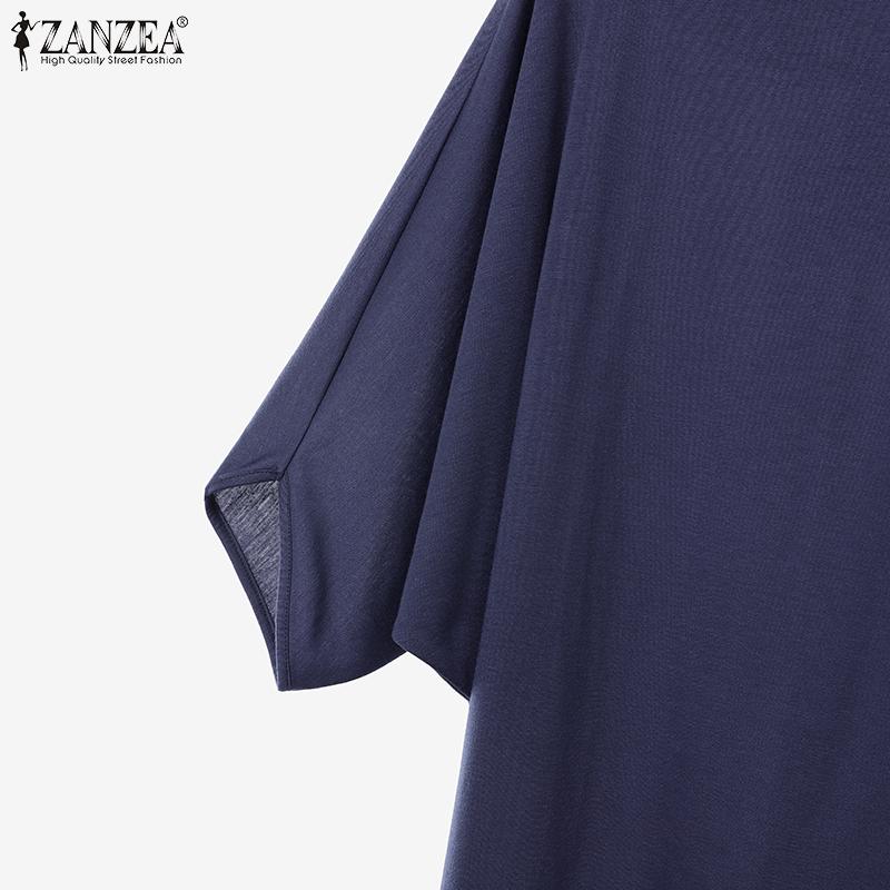 ZANZEA Damskie bluzki i spodnie Casual dwuczęściowe zestawy garniturów