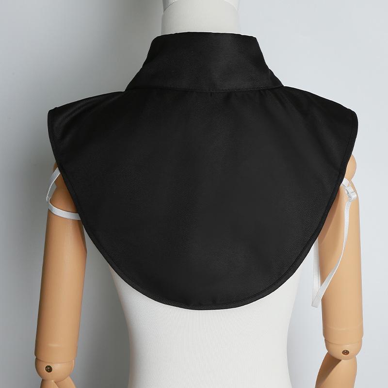 Unisex Detachable Cotton Collar for Formal or Casual Wear - Versatile for Professional Work (Autumn, Winter, Spring)