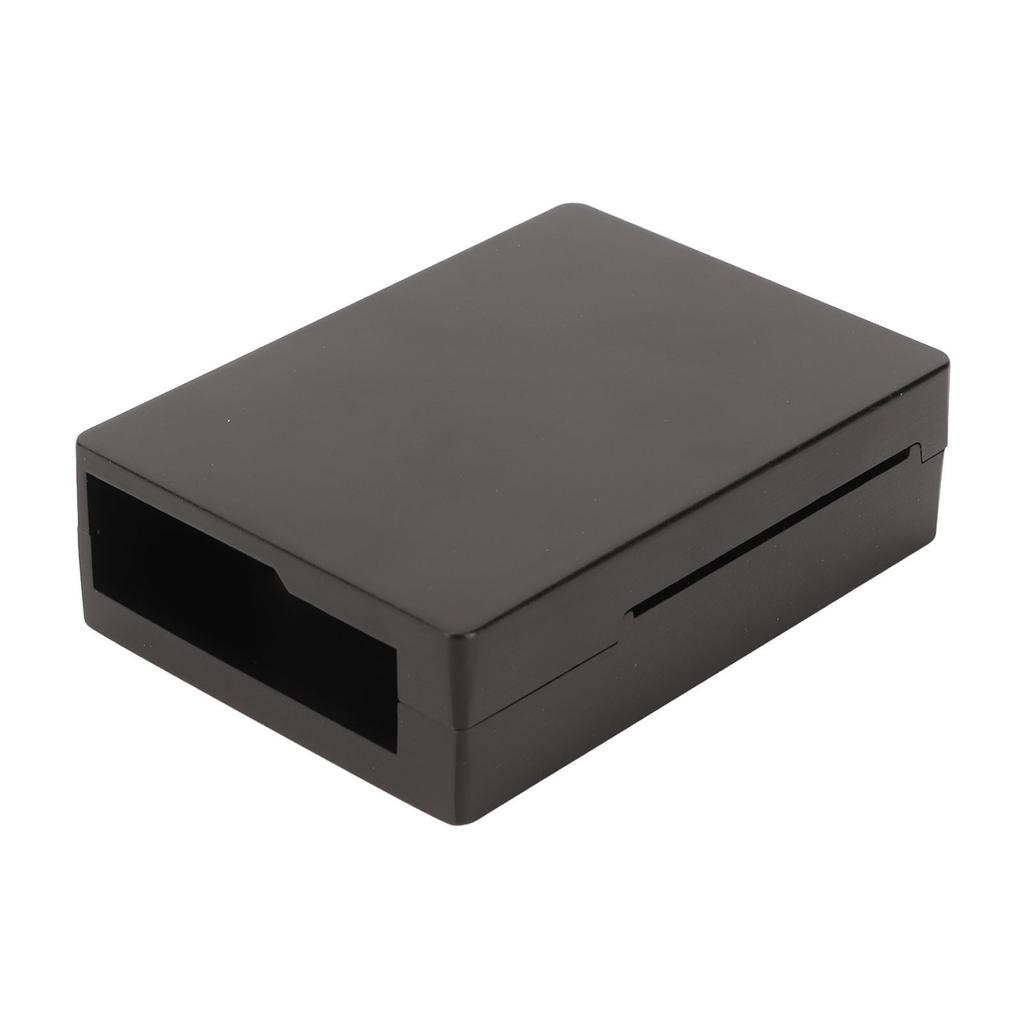 Heatsink Case Aluminium Alloy Cooling Metal Case with Multiple Interfaces for RasPi 4b Black