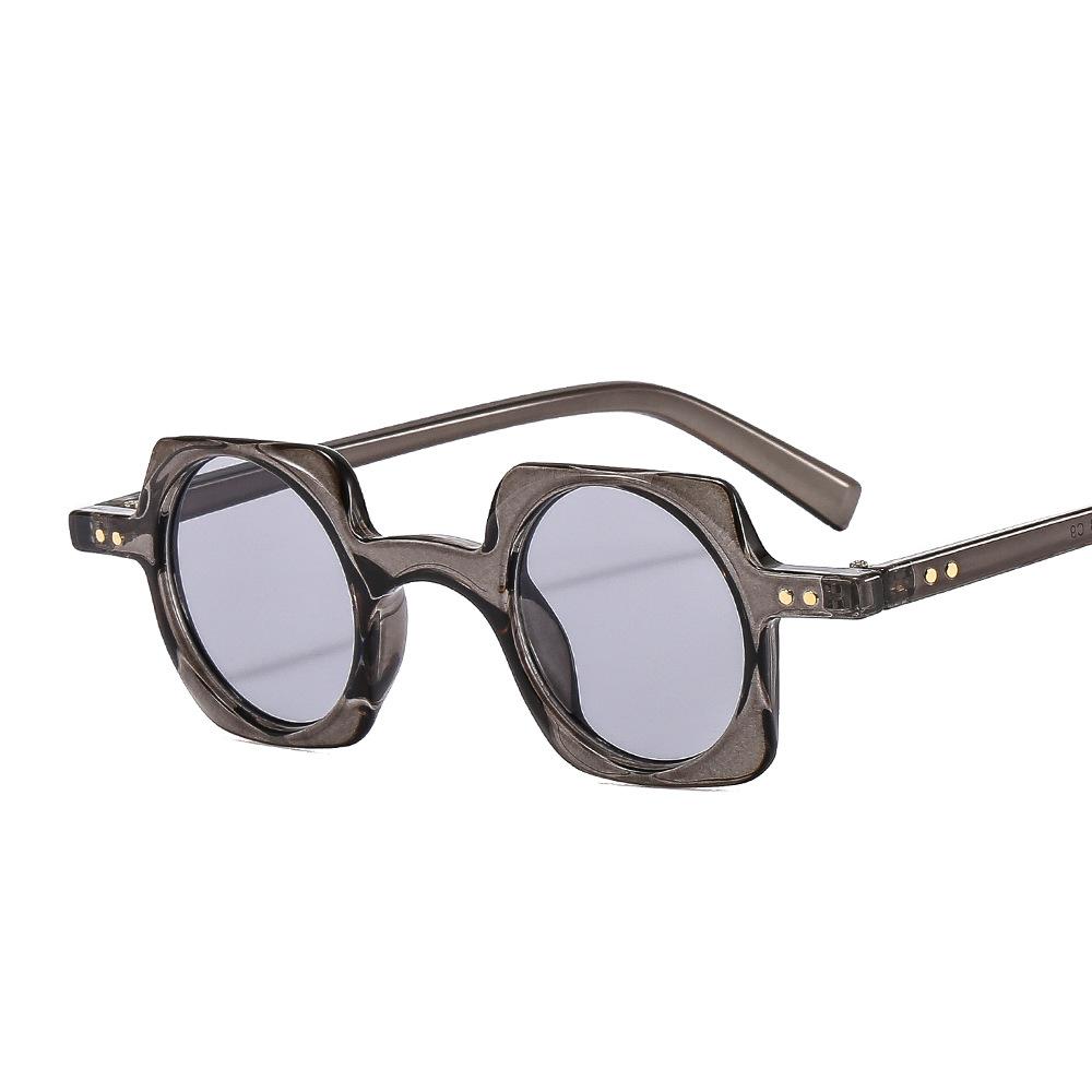 

Small Square Sunglasses Women Punk Men Vintage Designer Luxury Brand Trending Sun Glasses Shades Oculus Uv400 as picture