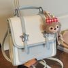 Schoolbag Personality Foreign Beautiful Backpack Women 1011 Spring New Retro Small Backpack Fashion Commuter Shoulder Bag