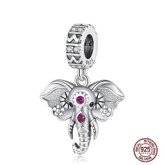 Charms FitFashion 925 Silver Original Bracelet Luminous Firefly Butterfly Turtle Feather Blue Eyes Beads DIY Daily Jewelry Gift