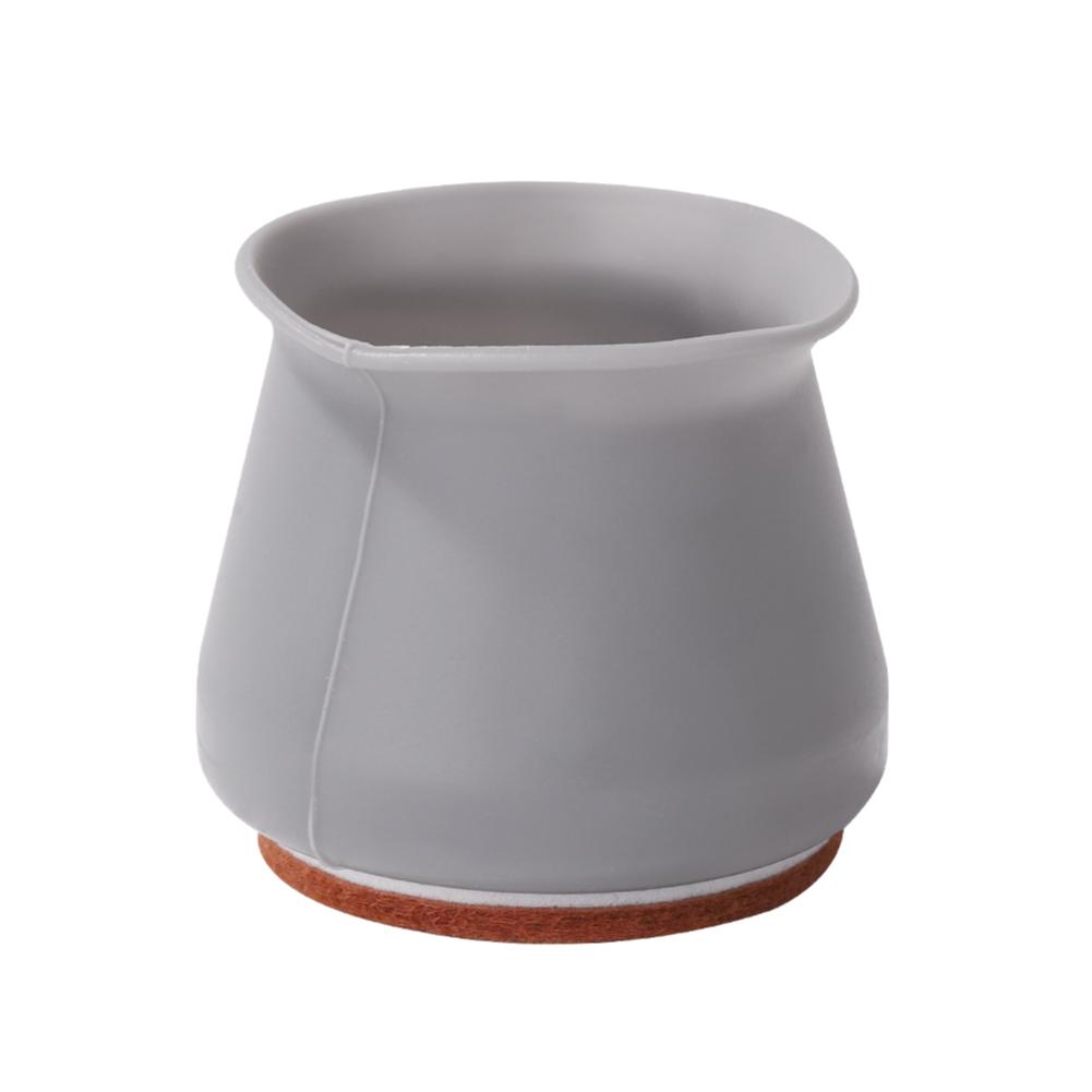 

10pcs Silicon Furniture Legs Protection Chair Cover Round Anti-slip Table Feet Pad For Chair Caps Floor Protector Home Decor New